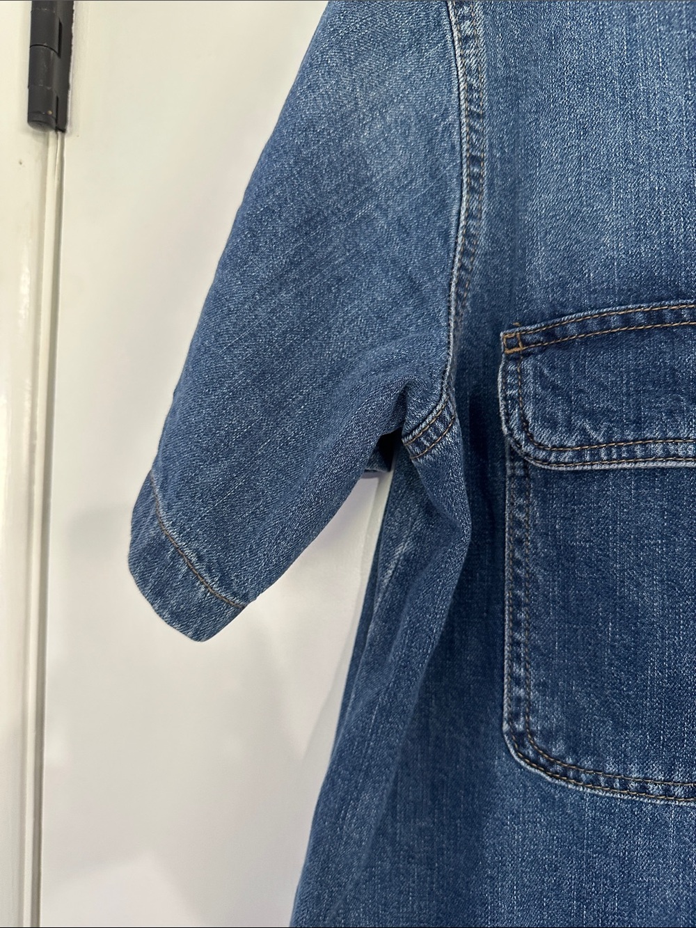Universal Thread Blue Denim Midi Dress Size XL - Picture 7 of 13